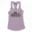 Encounter Ekambaram Women's Racerback Tank in Lilac Color